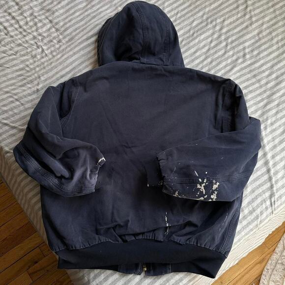 Vintage Oversized Painter Carhartt Hooded J280 Work Jacket - Picture 7 of 8